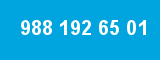988 192 65 01